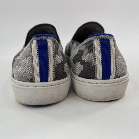 Rothy’s The Kids sneaker Gray Camo Size 4 Tennis Shoe - Picture 8 of 8